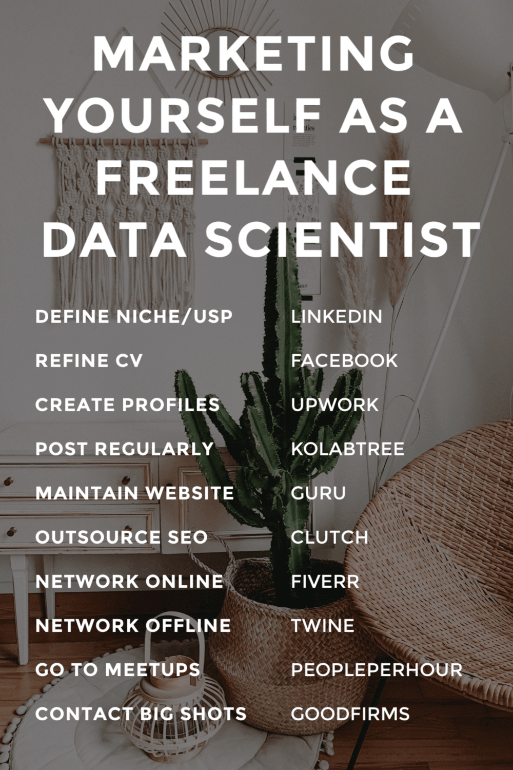 Marketing yourself as a a freelance data scientist